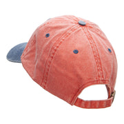 Papa Fly Fishing Embroidered Pigment Dyed Wash Caps