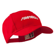 Formula 1 for Racing Cars Embroidered Cap