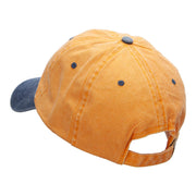 Papa Fly Fishing Embroidered Pigment Dyed Wash Caps