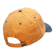 Papa Fly Fishing Embroidered Pigment Dyed Wash Caps