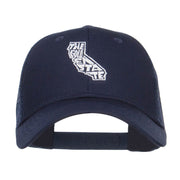 California Golden State Embroidered Trucker Cap