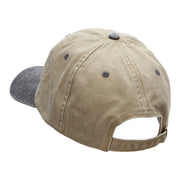 Papa Fly Fishing Embroidered Pigment Dyed Wash Caps