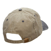 Papa Fly Fishing Embroidered Pigment Dyed Wash Caps