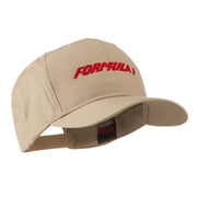 Formula 1 for Racing Cars Embroidered Cap