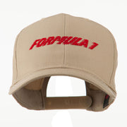 Formula 1 for Racing Cars Embroidered Cap