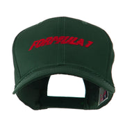 Formula 1 for Racing Cars Embroidered Cap