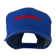 Formula 1 for Racing Cars Embroidered Cap