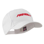 Formula 1 for Racing Cars Embroidered Cap