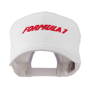 Formula 1 for Racing Cars Embroidered Cap