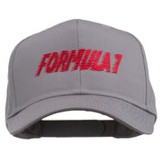 Formula 1 for Racing Cars Embroidered Cap