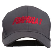 Formula 1 for Racing Cars Embroidered Cap