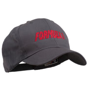 Formula 1 for Racing Cars Embroidered Cap