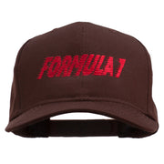 Formula 1 for Racing Cars Embroidered Cap