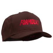 Formula 1 for Racing Cars Embroidered Cap