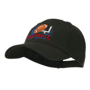 Football Logo Embroidered Cap