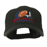 Football Logo Embroidered Cap