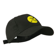 Flying Bats with Moon Embroidered Cap