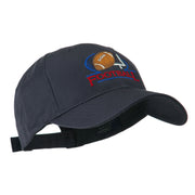 Football Logo Embroidered Cap