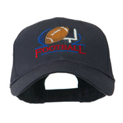 Football Logo Embroidered Cap