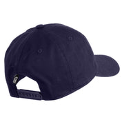 The Cabinet of Dr Caligari 1920 Title Embroidered 5 Panel Cotton Mid Profile Unstructured Dad Cap - Navy OSFM