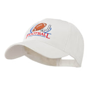 Football Logo Embroidered Cap