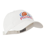 Football Logo Embroidered Cap