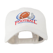 Football Logo Embroidered Cap