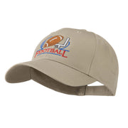 Football Logo Embroidered Cap