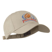 Football Logo Embroidered Cap