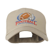 Football Logo Embroidered Cap