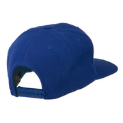 Flat Bill Hip Hop Casual Boy Embroidered Cap