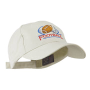 Football Logo Embroidered Cap