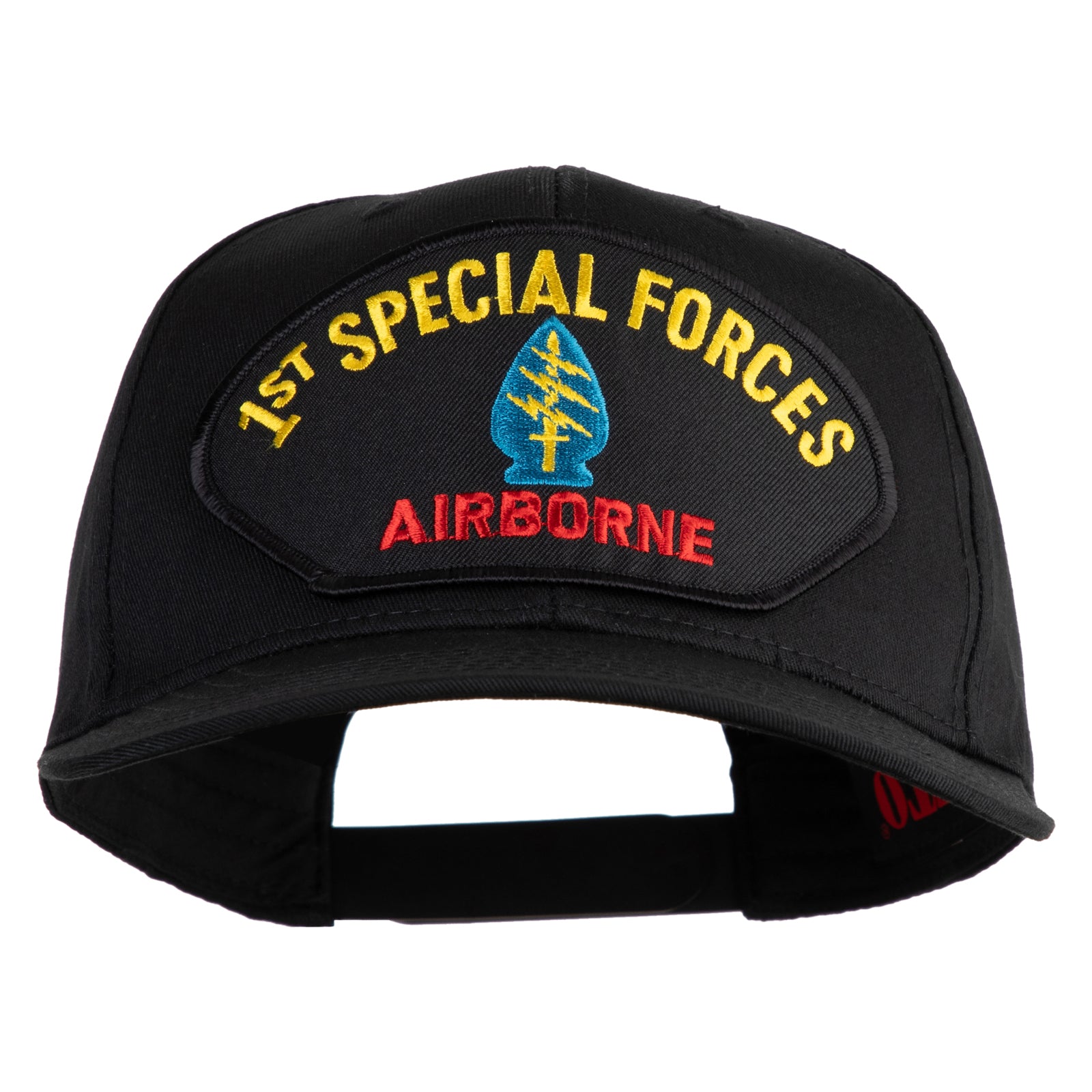Airborne Graduation Cap Design 1st Special Forces Airborne Patched Solid Cotton Twill Pro Style Cap ...