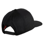 1st Special Forces Airborne Patched Solid Cotton Twill Pro Style Cap - Black OSFM