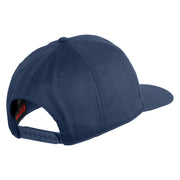 1st Special Forces Airborne Patched Solid Cotton Twill Pro Style Cap - Navy OSFM