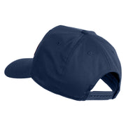 4th Infantry Division Vietnam Veteran Patched Solid Cotton Twill 5 Panel Prostyle Snap Cap - Navy OSFM