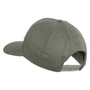 1st Special Forces Airborne Patched Solid Cotton Twill Pro Style Cap - Grey OSFM