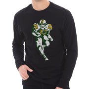 Gridiron Running Back Graphic Design Ring Spun Cotton Premium Long Sleeve T-shirt