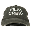 Film Crew Embroidered Washed Cap