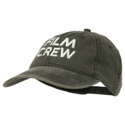 Film Crew Embroidered Washed Cap