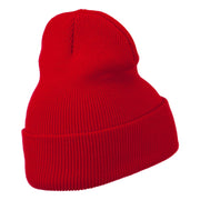 Canada Maple Leaf Embroidered Long Beanie