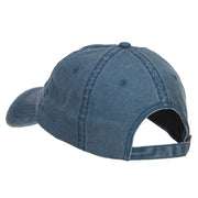 Come out of Shell Embroidered Washed Cap