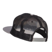 Golf Club Embroidered Mesh Snapback Cap