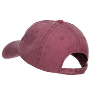 Come out of Shell Embroidered Washed Cap