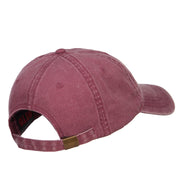 Come out of Shell Embroidered Washed Cap