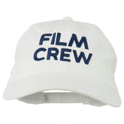 Film Crew Embroidered Washed Cap