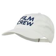 Film Crew Embroidered Washed Cap