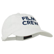 Film Crew Embroidered Washed Cap