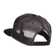 Golf Club Embroidered Mesh Snapback Cap