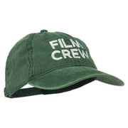 Film Crew Embroidered Washed Cap